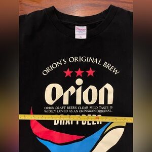 Orion Beer Graphic Black T-Shirt